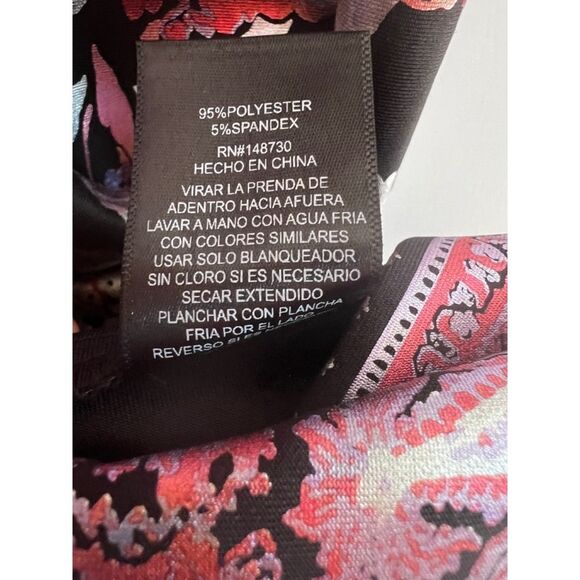 Women's eci New York Dress Size 6 Black Multi - Picture 6 of 6